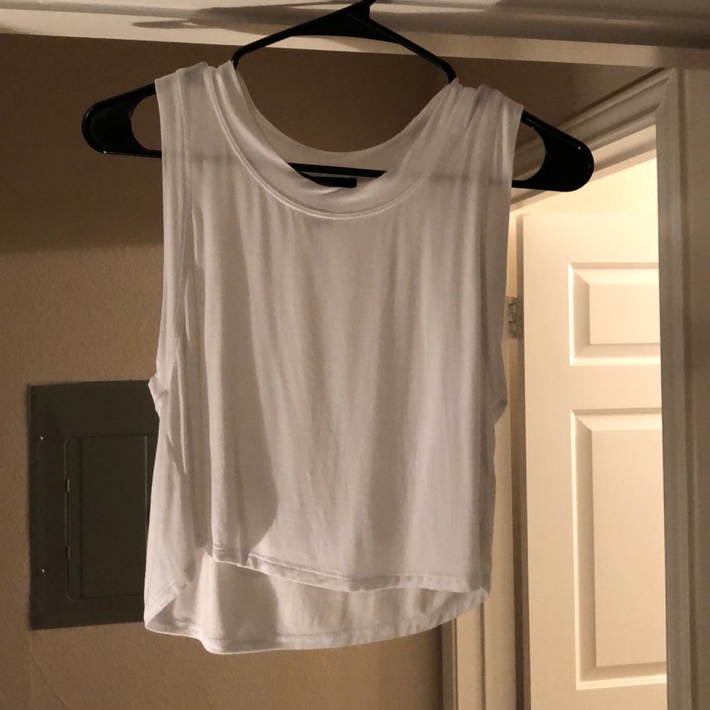 White tank top
